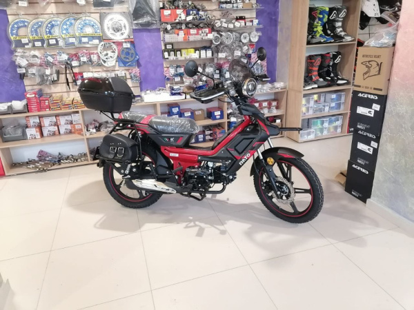 Мопед Скутеретта FXMOTO (ФХМото) RATO 50 (110) чёрный | Мототека